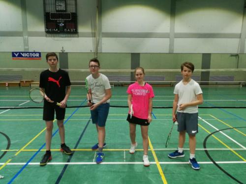 Badminton Nachwuchsturnier 06.04.19.